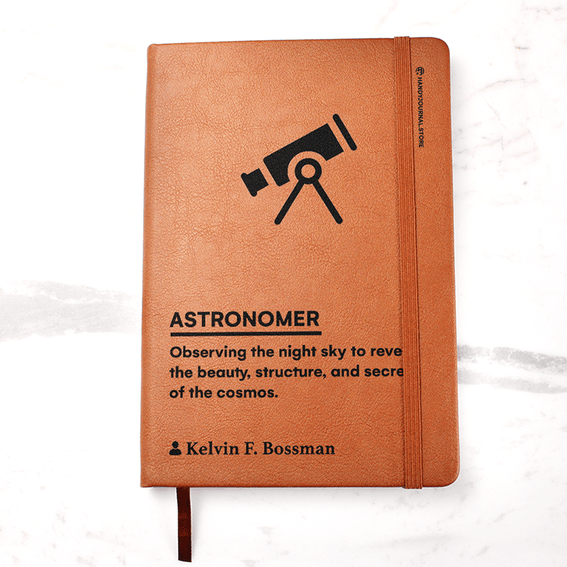 Pic 1 copy Customized Premium Leather Journal for Astronomers - Image 2