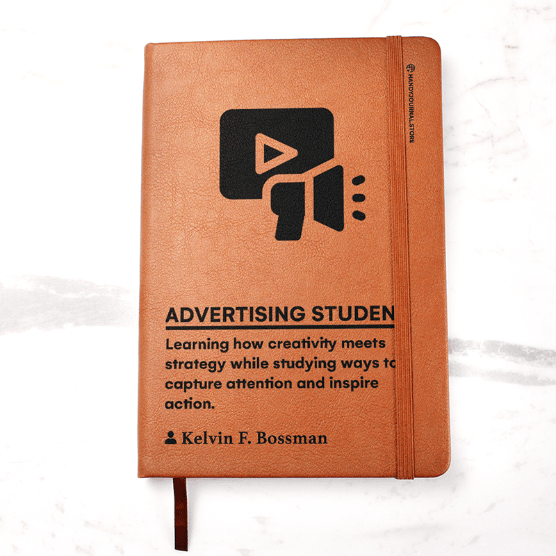 Pic 1 copy Customized Premium Leather Journal for Advertising Students - Image 2