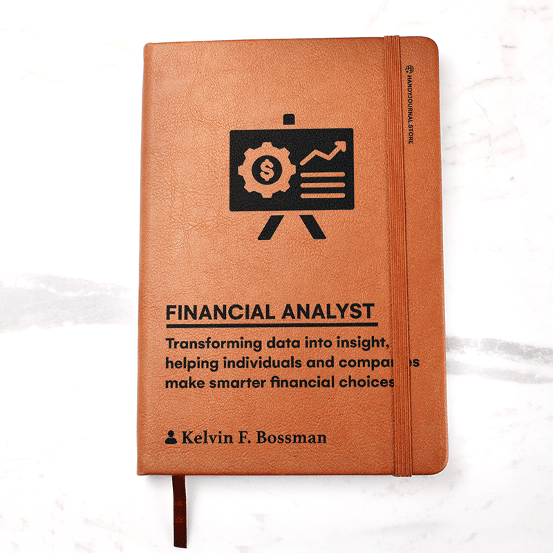 Pic 1 copy Customized Premium Leather Journal for Financial Analysts - Image 2