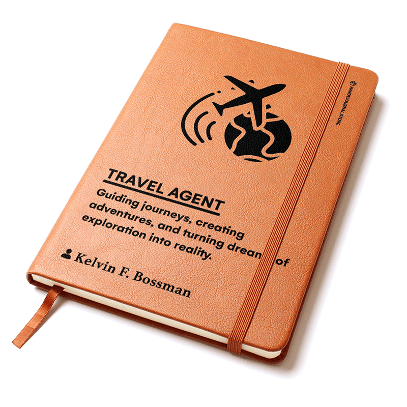 Pic 2 copy Customized Premium Leather Journal for Travel Agents - Image 3