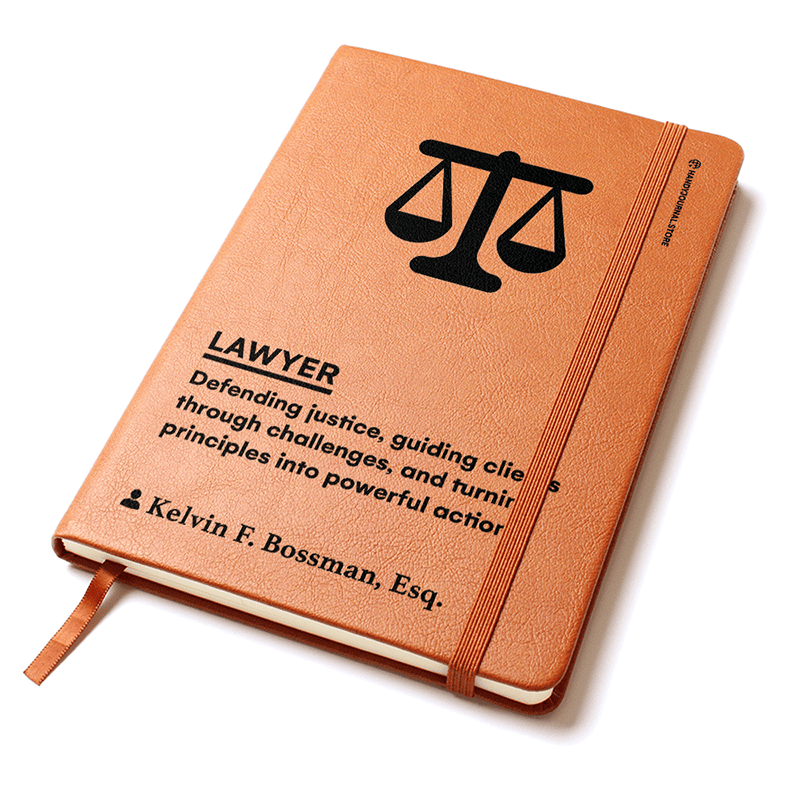 Pic 2 copy Customized Premium Leather Journal for Lawyers - Image 3
