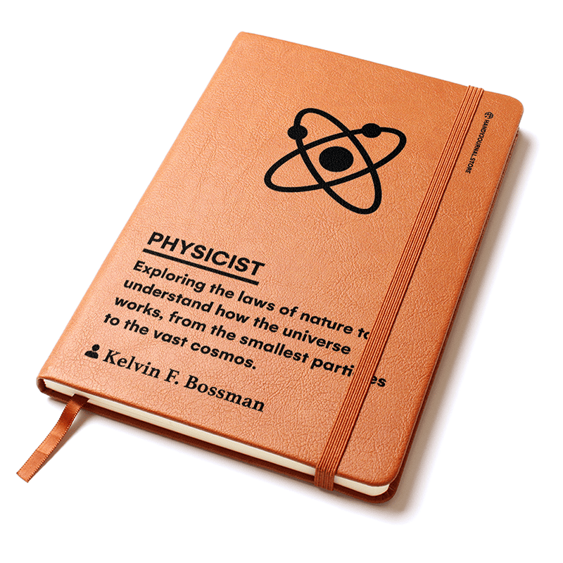 Pic 2 copy Customized Premium Leather Journal for Physicists - Image 3