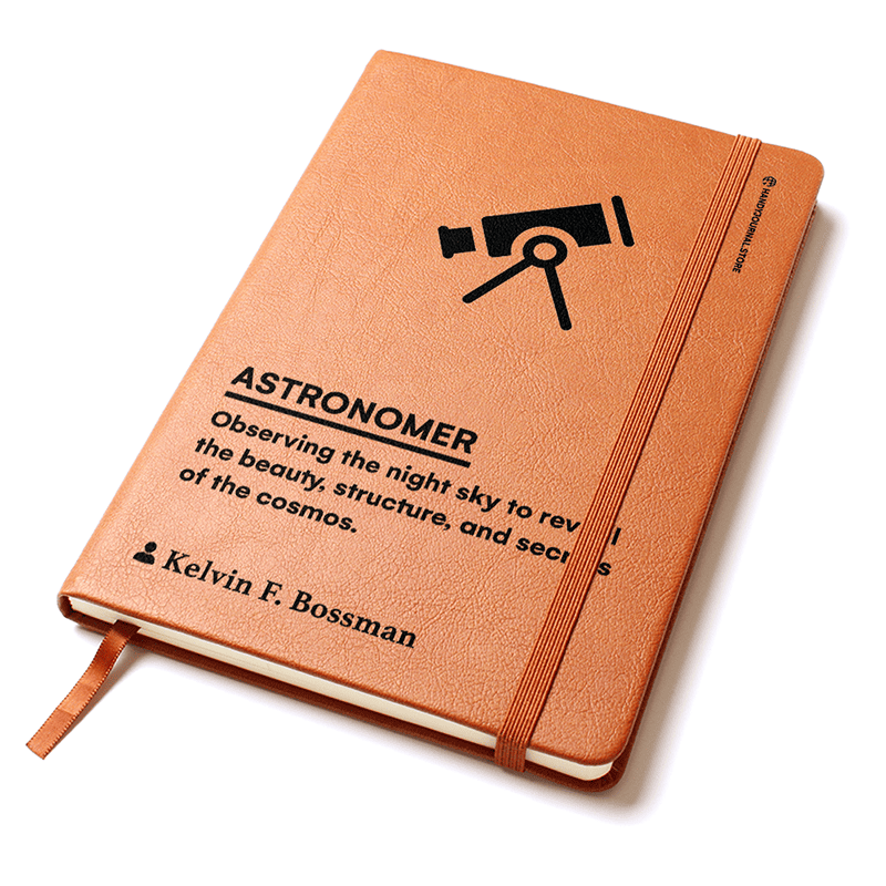 Pic 2 copy Customized Premium Leather Journal for Astronomers - Image 3