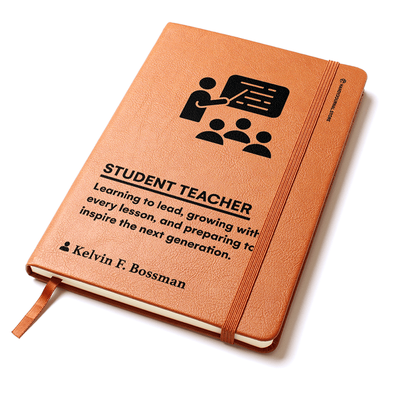 Pic 2 copy Customized Premium Leather Journal for Student Teachers - Image 3