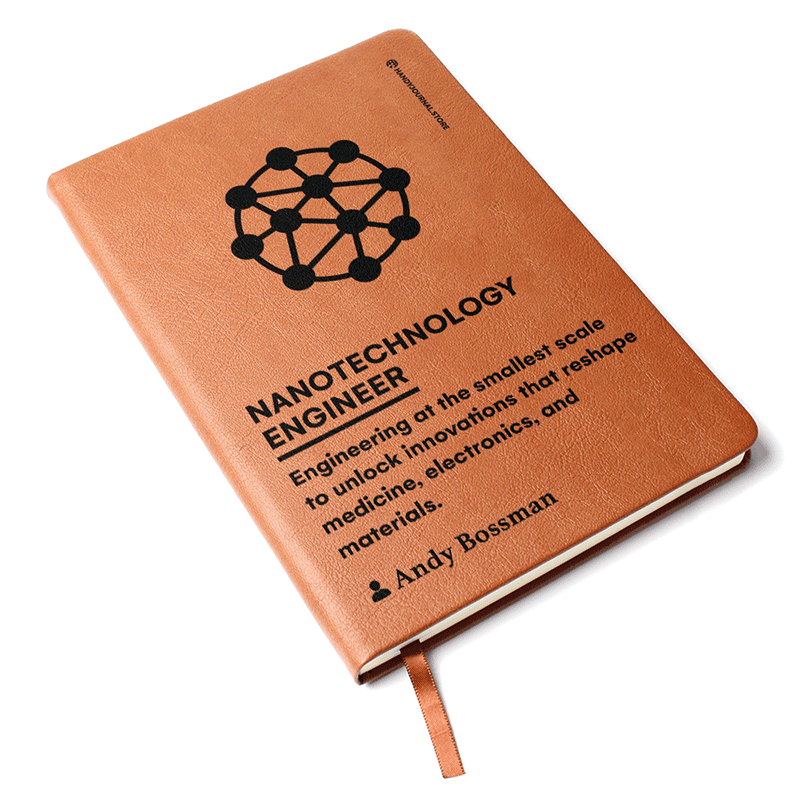 Pic 3 copy Customized Premium Leather Journal for Nanotechnology Engineers - Image 4