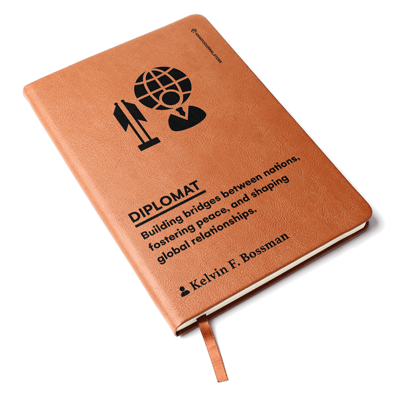 Pic 3 copy Customized Premium Leather Journal for Diplomats - Image 4