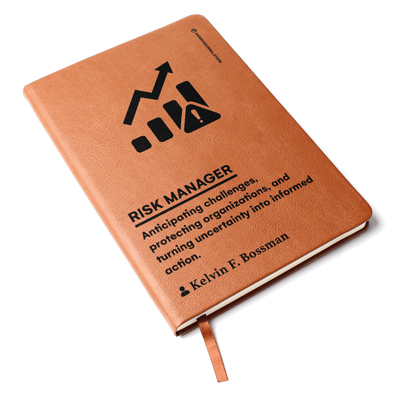Pic 3 copy Customized Premium Leather Journal for Risk Managers - Image 4