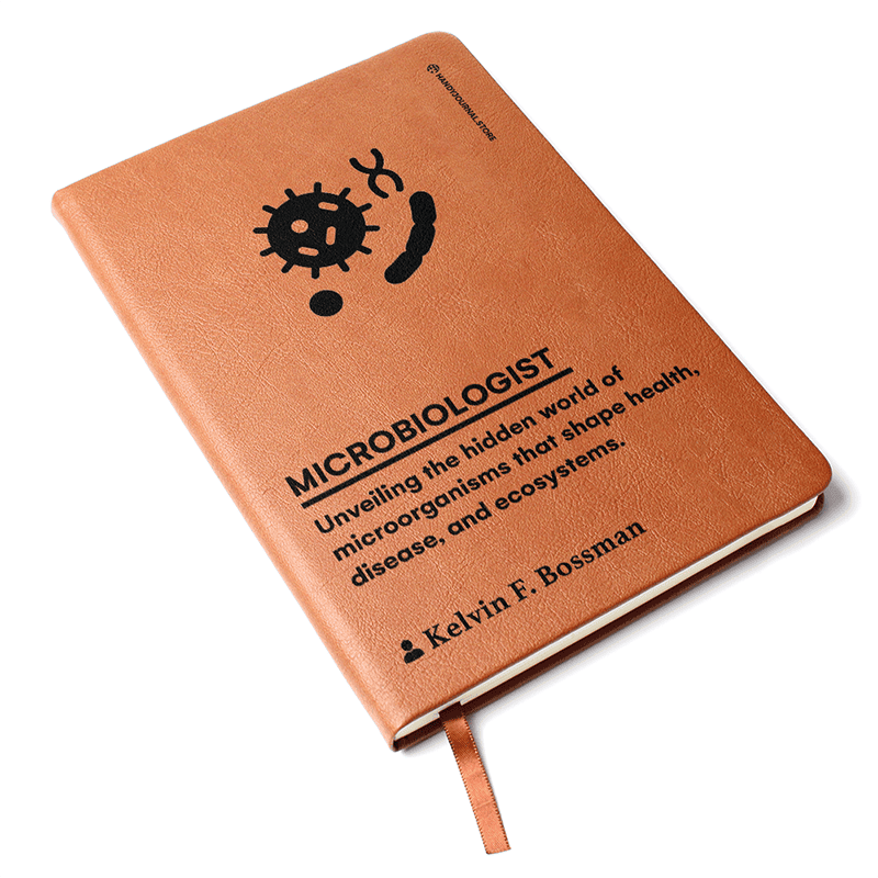 Pic 3 copy Customized Premium Leather Journal for Microbiologists - Image 4