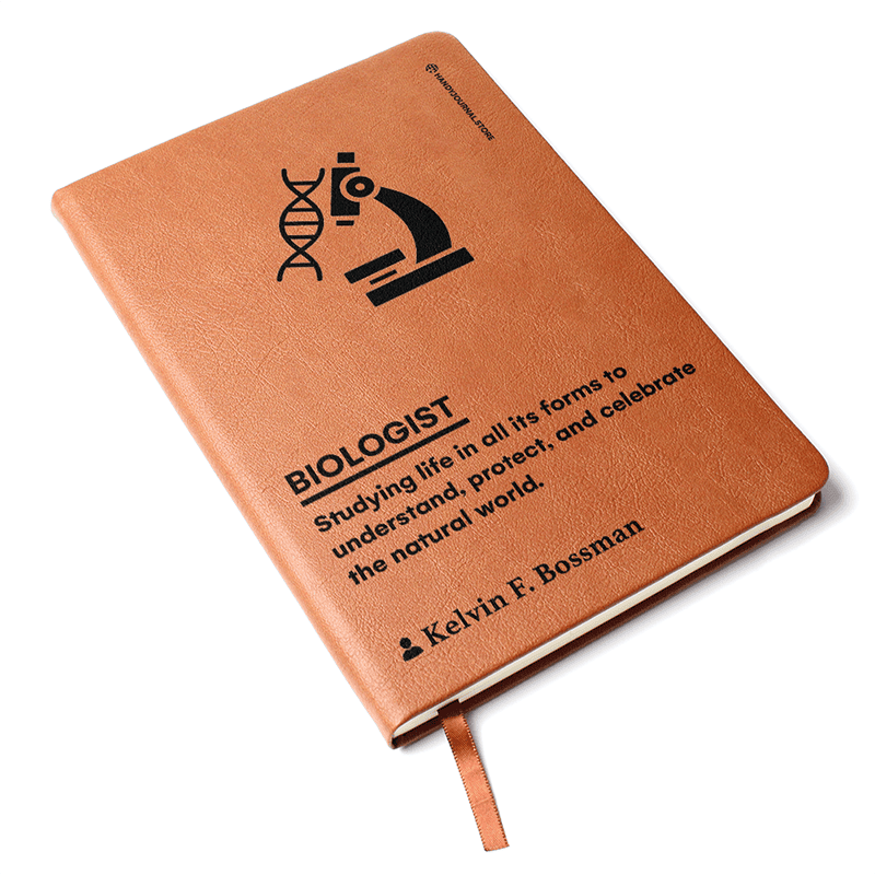 Pic 3 copy Customized Premium Leather Journal for Marine Biologists - Image 4