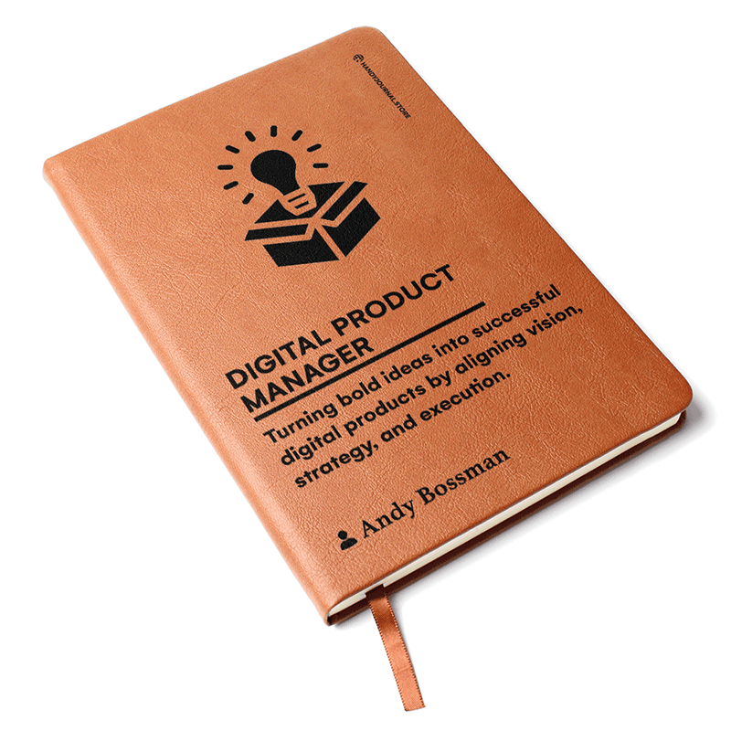 Pic 3 copy Customized Premium Leather Journal for Digital Product Managers - Image 4
