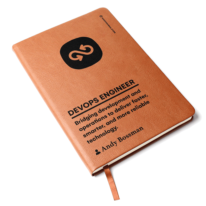 Pic 3 copy Customized Premium Leather Journal for DevOps Engineers - Image 4