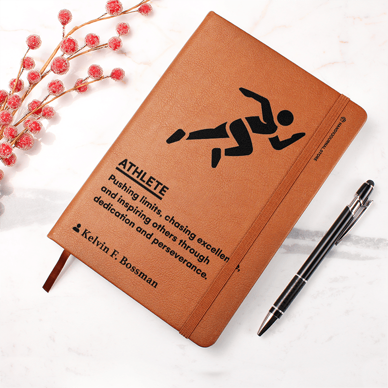 Pic 4 copy Customized Premium Leather Journal for Athletes - Image 5