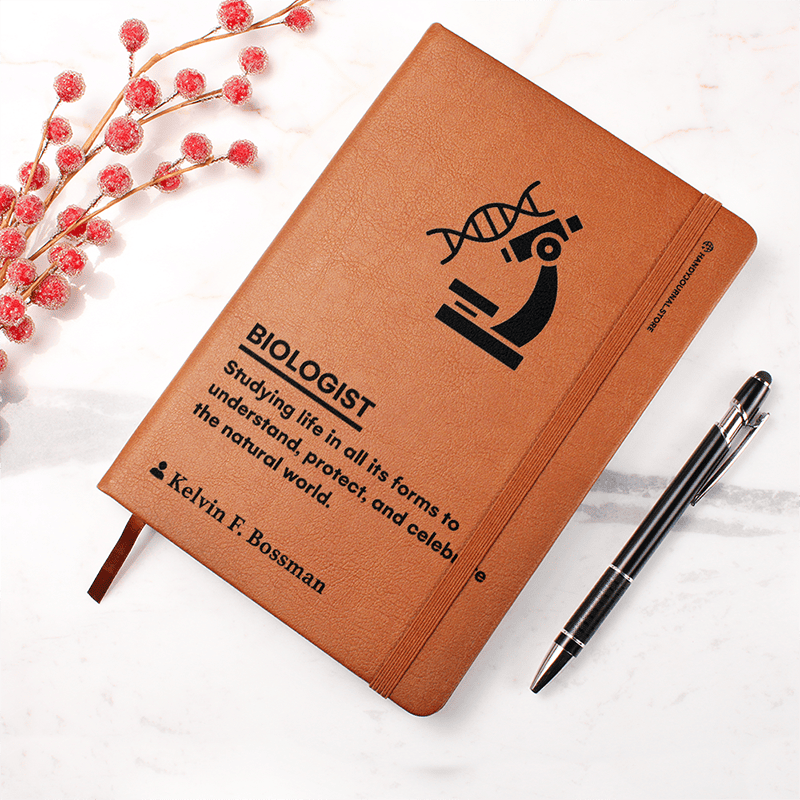 Pic 4 copy Customized Premium Leather Journal for Marine Biologists - Image 5