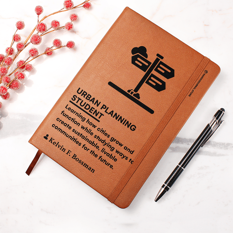 Pic 4 copy Customized Premium Leather Journal for Urban Planning Students - Image 5