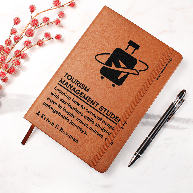 Pic 4 copy Customized Premium Leather Journal for Tourism Management Students - Image 5