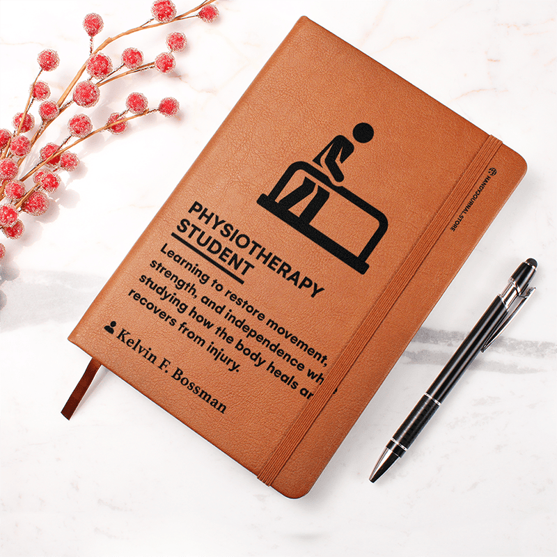 Pic 4 copy Customized Premium Leather Journal for Physiotherapy Students - Image 5