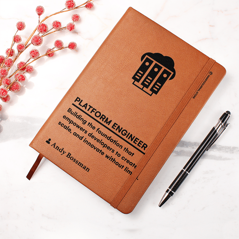 Pic 4 copy Customized Premium Leather Journal for Platform Engineers - Image 5