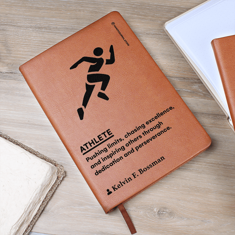 Pic 5 copy Customized Premium Leather Journal for Athletes - Image 6
