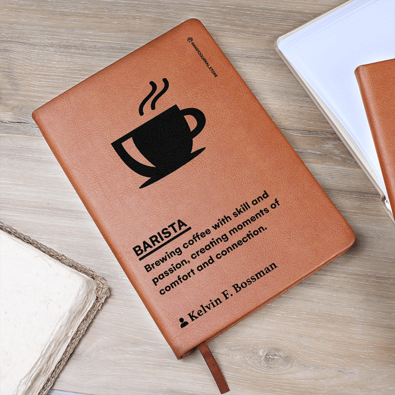 Pic 5 copy Customized Premium Leather Journal for Baristas - Image 6