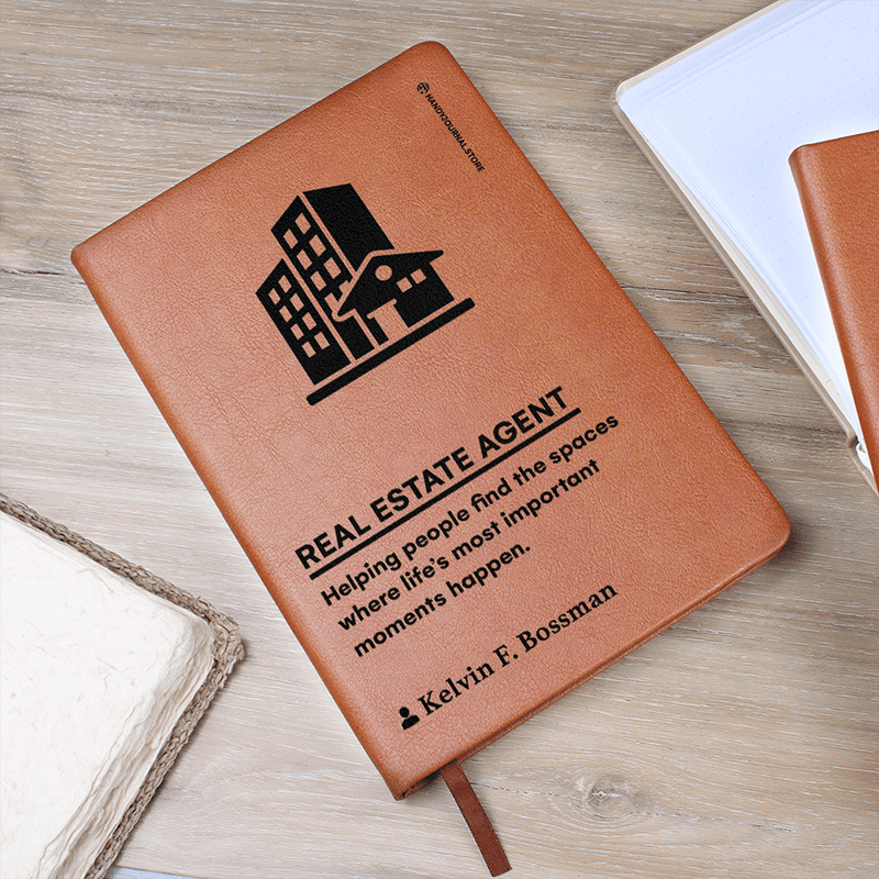 Pic 5 copy Customized Premium Leather Journal for Real Estate Agents - Image 6