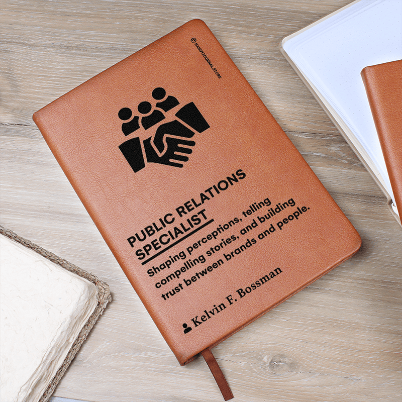 Pic 5 copy Customized Premium Leather Journal for Public Relations Specialists - Image 6