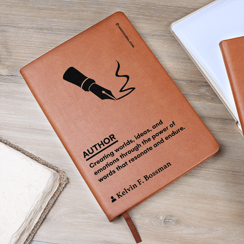 Pic 5 copy Customized Premium Leather Journal for Authors - Image 6