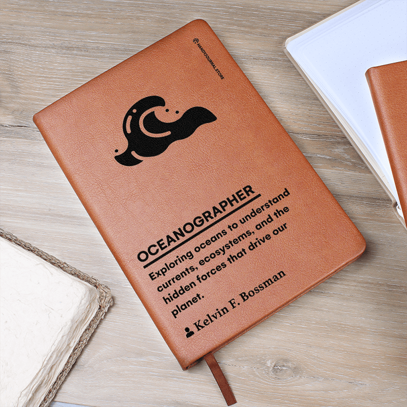 Pic 5 copy Customized Premium Leather Journal for Oceanographers - Image 6