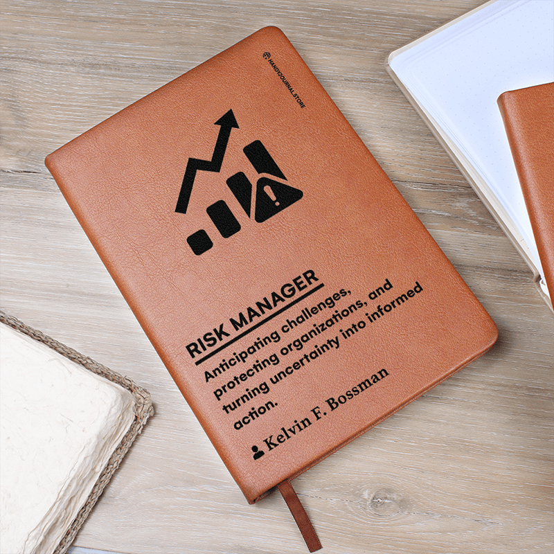 Pic 5 copy Customized Premium Leather Journal for Risk Managers - Image 6
