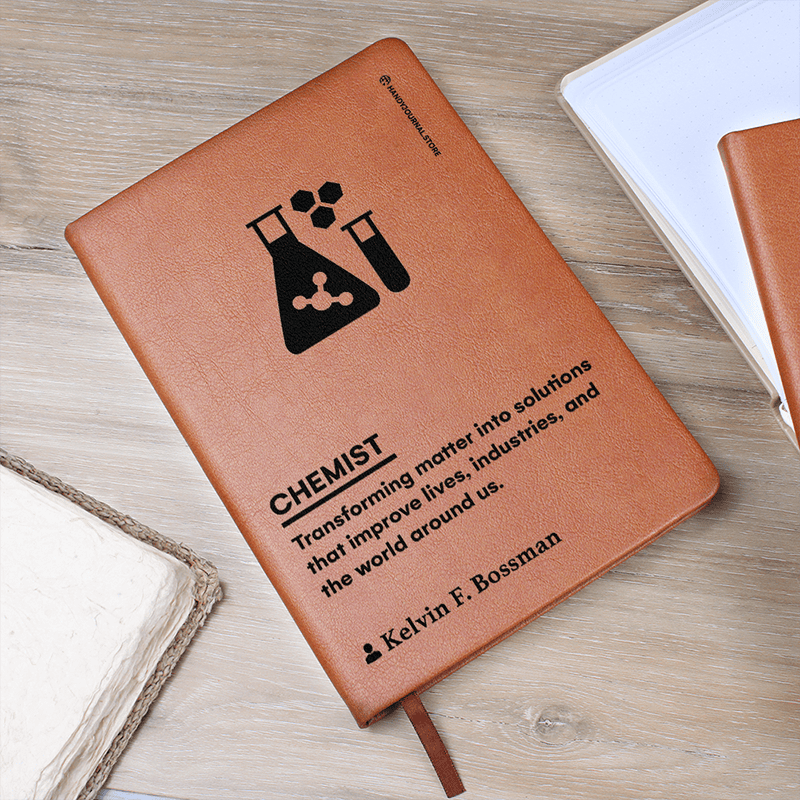 Pic 5 copy Customized Premium Leather Journal for Chemists - Image 6