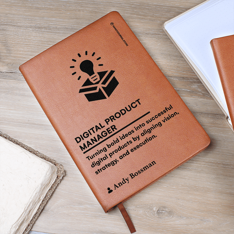 Pic 5 copy Customized Premium Leather Journal for Digital Product Managers - Image 6
