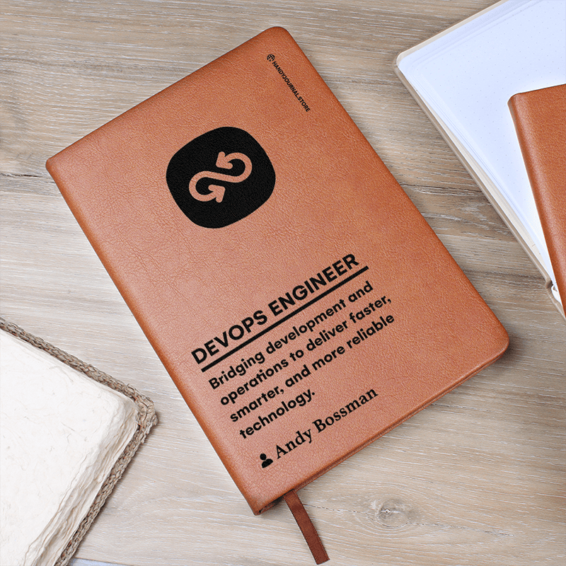 Pic 5 copy Customized Premium Leather Journal for DevOps Engineers - Image 6