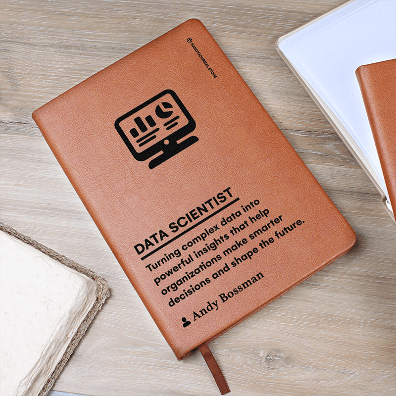Pic 5 copy Customized Premium Leather Journal for Data Scientists - Image 6