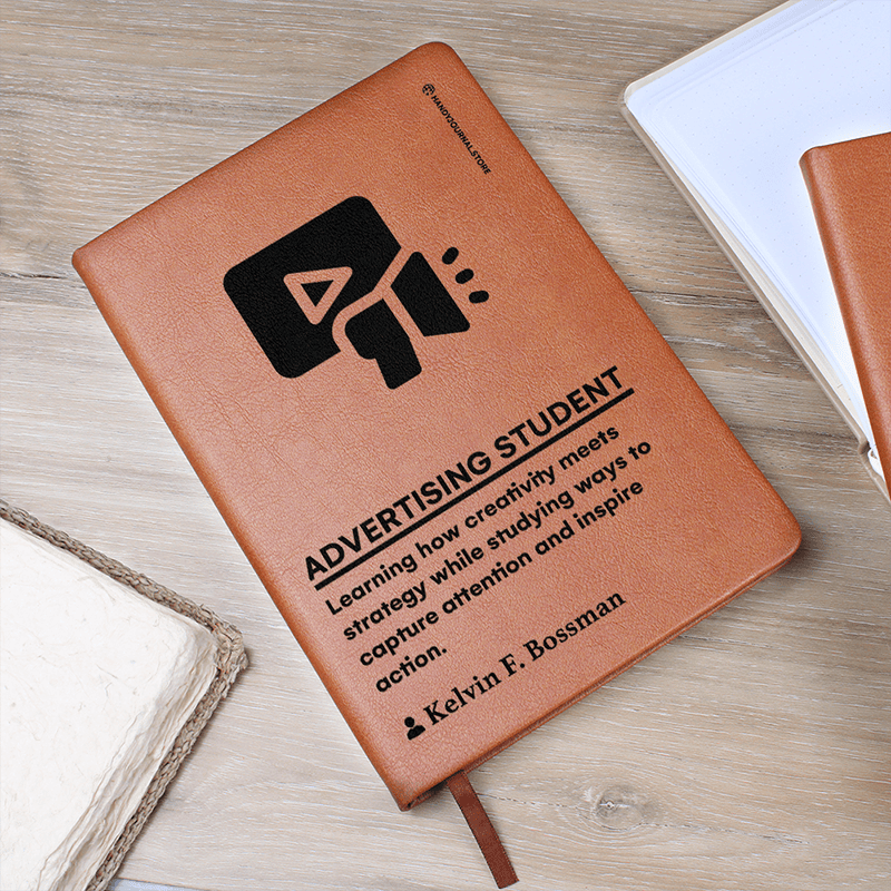 Pic 5 copy Customized Premium Leather Journal for Advertising Students - Image 6