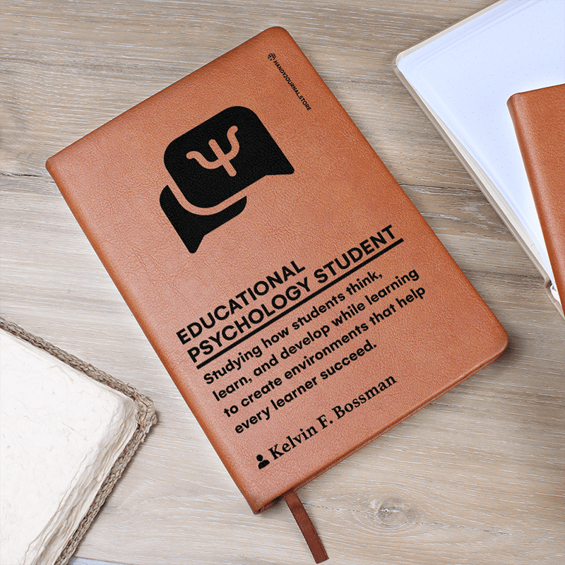 Pic 5 copy Customized Premium Leather Journal for Educational Psychology Students - Image 6