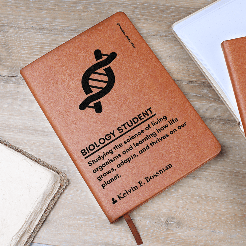 Pic 5 copy Customized Premium Leather Journal for Biology Students - Image 6