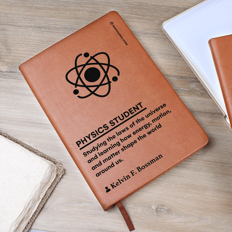 Pic 5 copy Customized Premium Leather Journal for Physics Students - Image 6