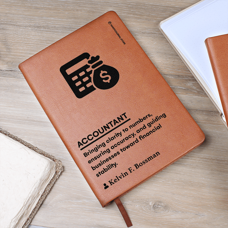 Pic 5 copy Customized Premium Leather Journal for Accountants - Image 6