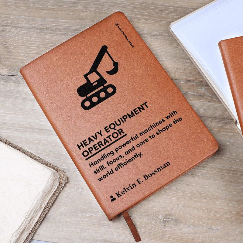 Pic 5 copy Customized Premium Leather Journal for Heavy Equipment Operators - Image 6