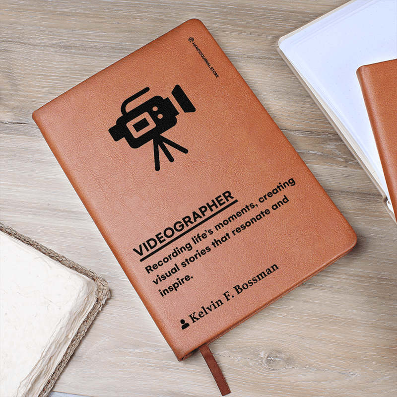 Pic 5 copy Customized Premium Leather Journal for Videographers - Image 6