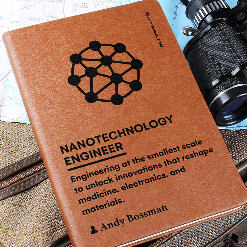 Pic 6 copy Customized Premium Leather Journal for Nanotechnology Engineers - Image 7