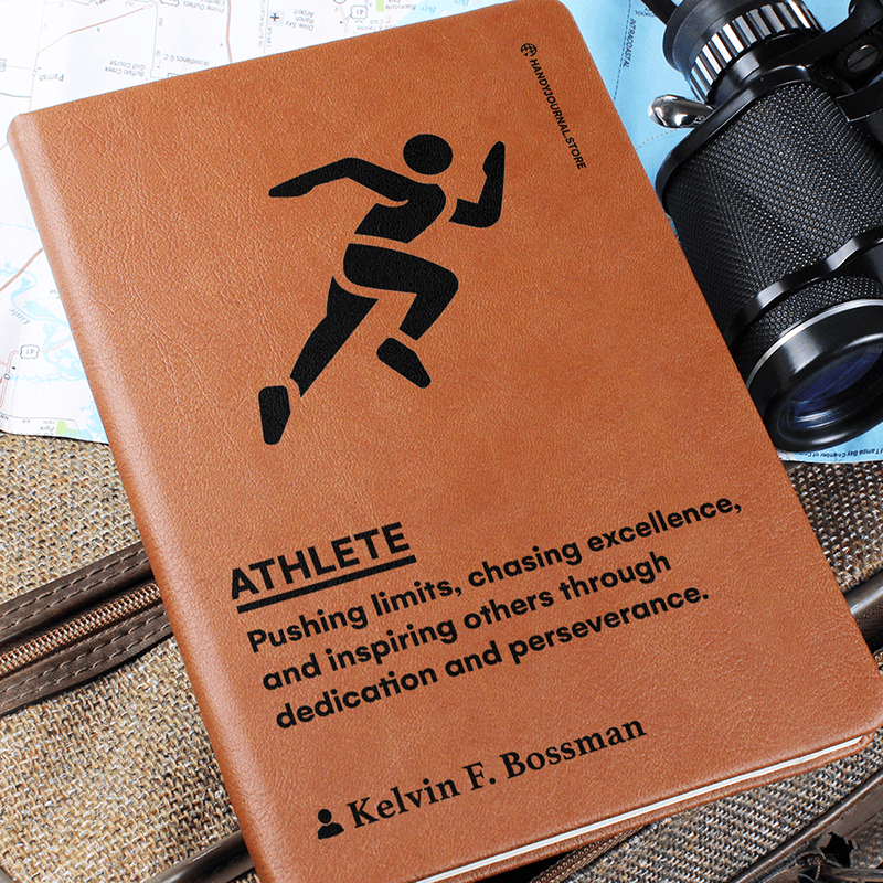 Pic 6 copy Customized Premium Leather Journal for Athletes - Image 7
