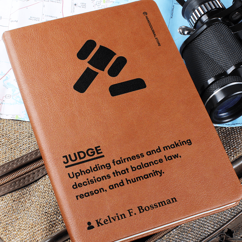 Pic 6 copy Customized Premium Leather Journal for Judges - Image 7
