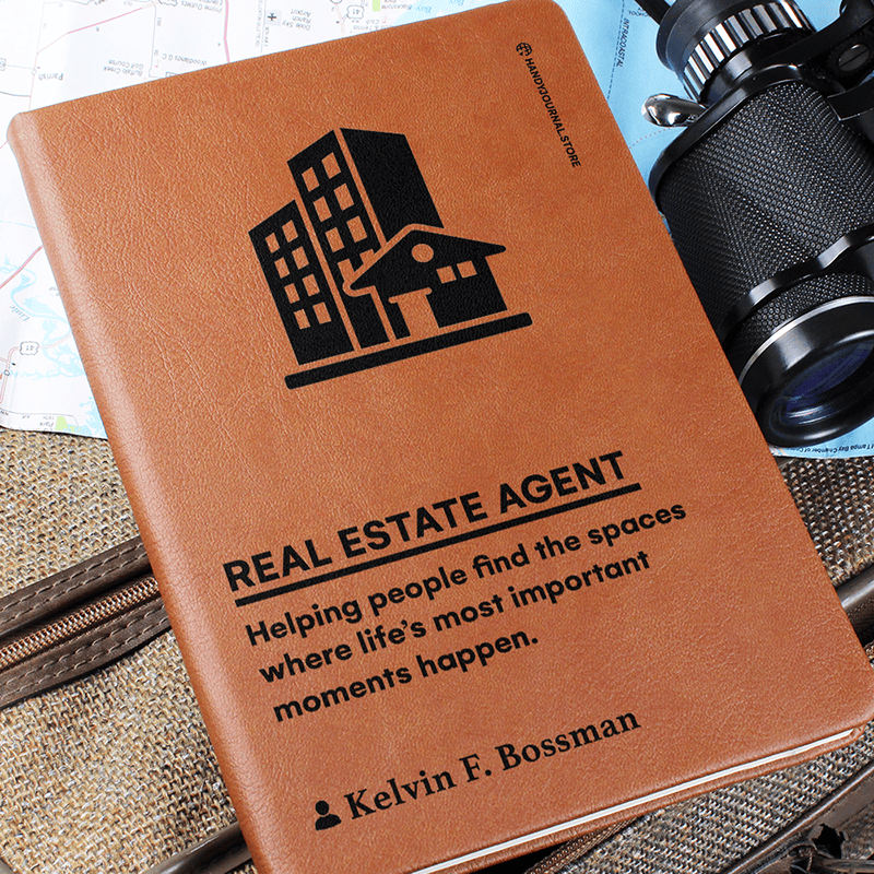 Pic 6 copy Customized Premium Leather Journal for Real Estate Agents - Image 7