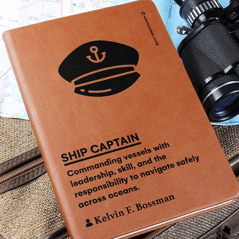Pic 6 copy Customized Premium Leather Journal for Ship Captains - Image 7