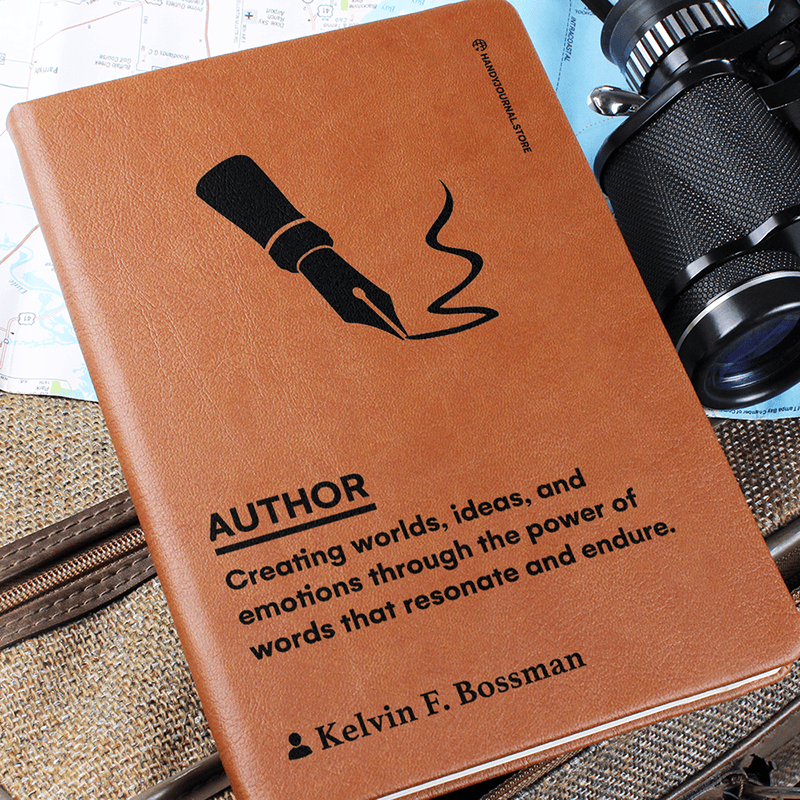 Pic 6 copy Customized Premium Leather Journal for Authors - Image 7