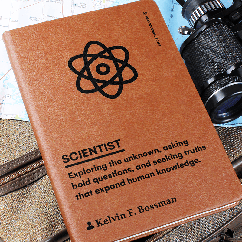 Pic 6 copy Customized Premium Leather Journal for Scientists - Image 7