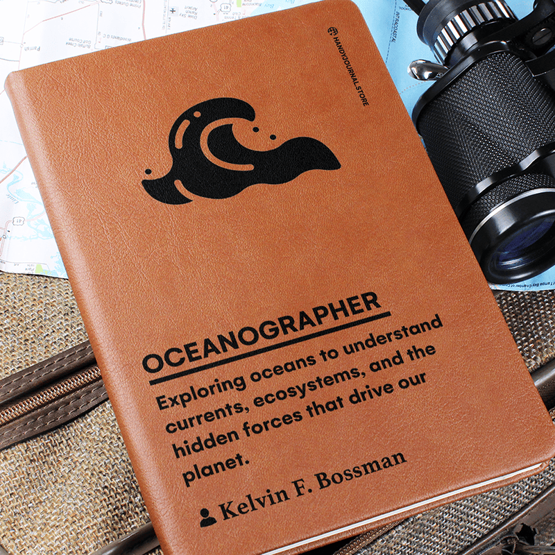 Pic 6 copy Customized Premium Leather Journal for Oceanographers - Image 7