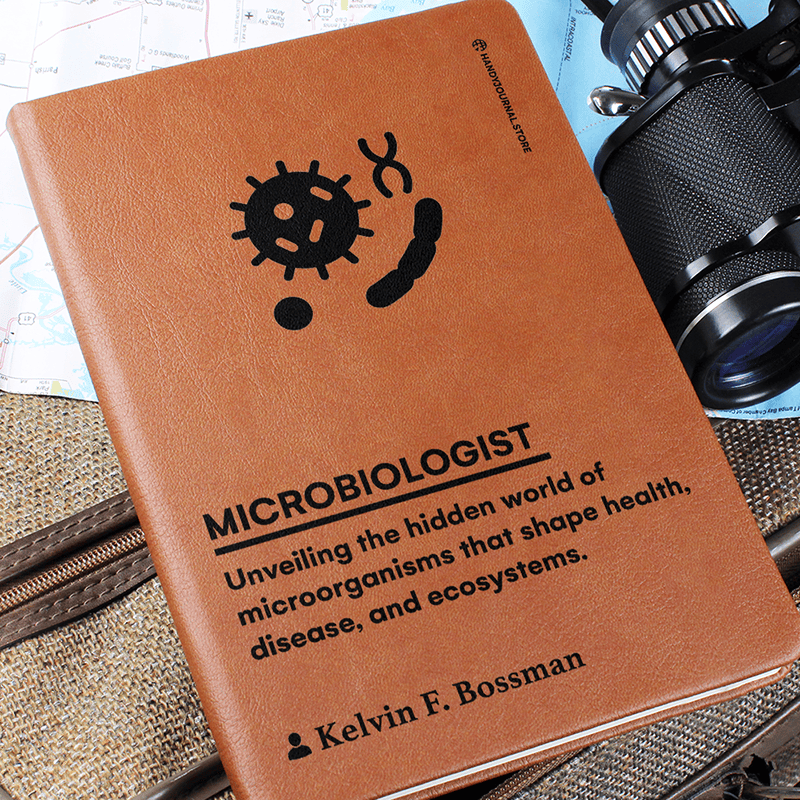 Pic 6 copy Customized Premium Leather Journal for Microbiologists - Image 7