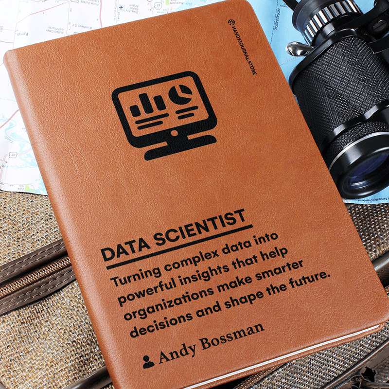 Pic 6 copy Customized Premium Leather Journal for Data Scientists - Image 7