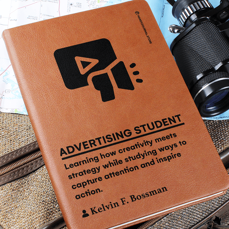 Pic 6 copy Customized Premium Leather Journal for Advertising Students - Image 7